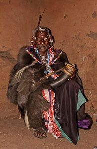 Current Great Maasai Laibon Mokombo Ole Simel